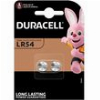DURACELL ALKALINE BATTERY LR1130 LR54 AG10 2PCS