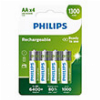 PHILIPS R6B4A130/10GRS AA 1300MAH 4ΤΜΧ