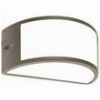 EUROLAMP ΑΠΛΙΚΑ ΤΟΙΧΟΥ ΟΒΑΛ E27 MAX 10W LED 220X121X108 IP54 ΓΚΡΙ PRO 145-20212