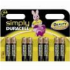 ΜΠΑΤΑΡΙΑ AA DURACELL SIMPLY 8PACK