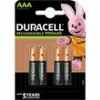 DURACELL RECHARGEABLE BATTERY R03 AAA 900MAH NIMH 4 PCS