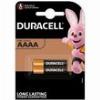 DURACELL ALKALINE BATTERY LR61 AAAA 2PCS