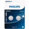 PHILIPS CR2025P2/01GRS ΜΠΑΤΑΡΙΑ ΛΙΘΙΟΥ BLISTER 2ΤΕΜ. 150MAH 3V