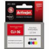 ACTIVEJET ACC-36N ΜΕΛΑΝΙ ΣΥΜΒΑΤΟ ΜΕ CANON CLI-36 125 ML COLOUR