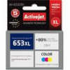 ACTIVEJET AH-653CRX ΜΕΛΑΝΙ ΣΥΜΒΑΤΟ ΜΕ HP 652 F6V24AE PREMIUM 320 PAGES COLOR