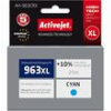ACTIVEJET AH-963CRX ΜΕΛΑΝΙ ΣΥΜΒΑΤΟ ΜΕ HP 963XL 3JA27AE PREMIUM 1760 PAGES 25 ML CYAN
