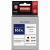 ACTIVEJET AH-M652RX ΜΕΛΑΝΙ ΣΥΜΒΑΤΟ ΜΕ HP 652 F6V25AE/F6V24AE PREMIUM 1 X 20 ML 1 X 21 ML BLACK COLOR