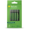 GP ΦΟΡΤΙΣΤΗΣ ΜΠΑΤΑΡΙΩΝ M451-270AAHCE-EB4+4 AA NIMH 2600MAH FAST