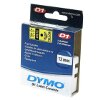 DYMO ΧΑΡΤΟΤΑΙΝΙΑ ΓΙΑ ΕΤΙΚΕΤΟΓΡΑΦΟ D1 12 MM X 7 M ΜΑΥΡΗ/ ΚΙΤΡΙΝΗ (45018)