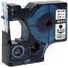 DYMO ΧΑΡΤΟΤΑΙΝΙΑ ΓΙΑ ΕΤΙΚΕΤΟΓΡΑΦΟ D1 9 MM X 7 M ΜΑΥΡΗ/ ΔΙΑΦΑΝΗΣ (40910)