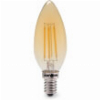ΛΑΜΠΤΗΡΑΣ GEYER LED FILAMENT VINTAGE E14 4W 350LM 2000K