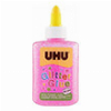ΚΟΛΛΑ UHU GLITTER ΡΟΖ ΓΙΑ ΧΕΙΡΟΤΕΧΝΙΕΣ 90GR
