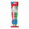FABER-CASTELL BRUSH WITH SOFT TOUCH GRIP AREA 4 SIZES
