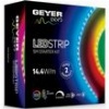 GEYER LED STRIP KIT 14.4W 12V RGB IP65 5M + RGB CONTROLLER + DRIVER