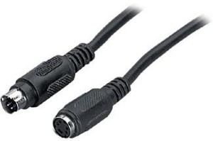 S-VHS EXTENSION CABLE 3.0M MOLDED