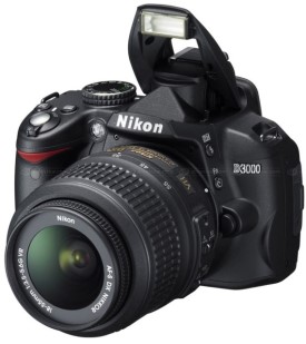 NIKON D3000 + AF-S DX NIKKOR 18-55MM KIT +ΤΣΑΝΤΑ ΜΕΤΑΦΟΡΑΣ