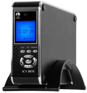 RAIDSONIC IB-MP302S-B ICY BOX 3.5'' SATA HDD MEDIAPLAYER