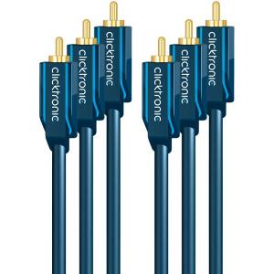 CLICKTRONIC HC400 3RCA VIDEO CABLE 20M CASUAL
