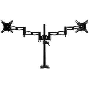 ARCTIC DZ2 DUAL MONITOR STAND WITH USB HUB BLACK