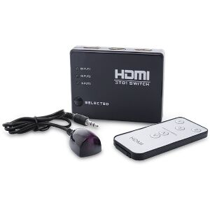 SAVIO CL-28 HDMI SWITCH 3 PORTS + REMOTE CONTROL FULL HD