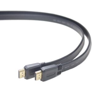 CABLEXPERT CC-HDMI4F-1M HDMI MALE-MALE FLAT CABLE 1M BLACK