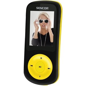 SENCOR SFP 5870BYL MP3/MP4 PLAYER 8GB WITH FM RADIO