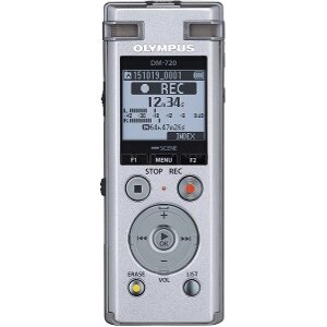 OLYMPUS DM-720 4GB DIGITAL RECORDER SILVER