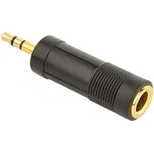 CABLEXPERT 6.35 MM FEMALE TO 3.5 MM MALE AUDIO ADAPTER