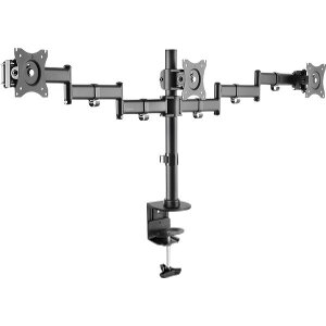 LOGILINK BP0050 TRIPLE MONITOR DESK MOUNT 13-27'