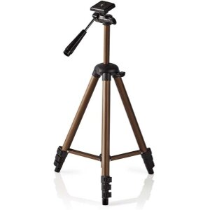 NEDIS TPOD2100BZ TRIPOD PAN & TILT 130CM MAX 2 KG BLACK/SILVER