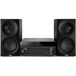 AKAI AM-301K MICRO SYSTEM DIGITAL 40W WITH FM TUNER/CD MP3/BLUETOOTH/USB BLACK