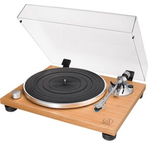 AUDIO TECHNICA AT-LPW30TK FULLY MANUAL BELT-DRIVE TURNTABLE