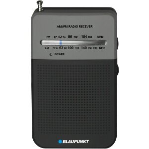 BLAUPUNKT PR3BK AM/FM PORTABLE RADIO