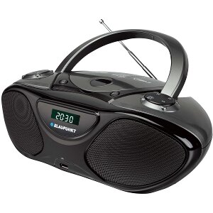 BLAUPUNKT BOOMBOX BB14BK WITH FM/CD/MP3/AUX