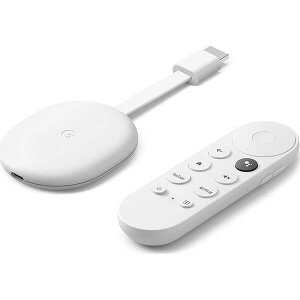 GOOGLE CHROMECAST HD 2022 STREAMING MEDIA PLAYER