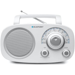 BLAUPUNKT BSA-8001 TABLE-TOP MULTI-BAND AC/DC ANALOGUE RADIO WHITE
