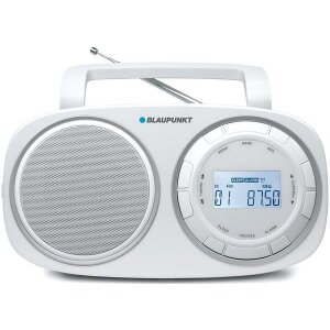 BLAUPUNKT BSD-9001 TABLE-TOP MULTI-BAND AC/DC DIGITAL PLL RADIO WHITE