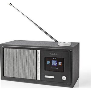 NEDIS RDIN3000BK INTERNET RADIO 18 W FM BLUETOOTH REMOTE CONTROL BLACK