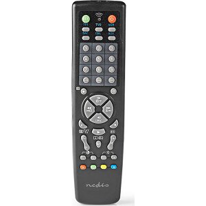 NEDIS TVRC2200BK UNIVERSAL REMOTE CONTROL PREPROGRAMMED CONTROL 10 DEVICES