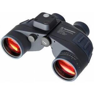 BRESSER NAUTIC WD 7X50 COMPASS BINOCULARS WATERPROOF