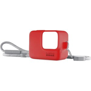 GOPRO ACSST-012 SLEEVE & LANYARD RED ΘΗΚΗ ΜΕΤΑΦΟΡΑΣ ΓΙΑ HERO7 HERO6 HERO5 HERO (2018)