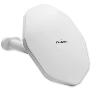 QOLTEC ANTENNA DVB-T2 OUTDOOR VHF/UHF WHITE