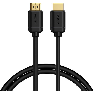 BASEUS HIGH DEFINITION SERIES 4K 60HZ HDMI TO HDMI ADAPTER CABLE 1M BLACK
