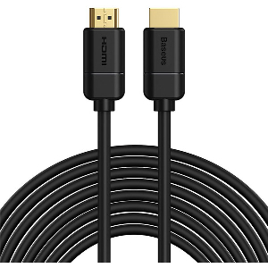 BASEUS HIGH DEFINITION SERIES 4Κ 60ΗΖ HDMI TO HDMI ADAPTER CABLE 2M BLACK