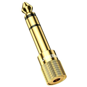 AUDIO CONVERTER 6.5MM MALE TO 3.5MM FEMALE UGREEN 20503