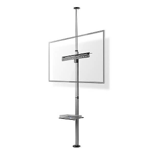 NEDIS TVSM5750BK FULL MOTION TV STAND 37-70 TILTABLE AND ROTATABLE BLACK / SILVER