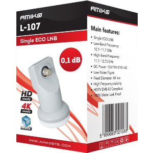 AMIKO LNB SINGLE ECO L-107 0.1DB