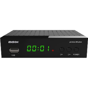 EDISION PROTON S2 PLUS SATELLITE RECEIVER DVB-S & DVB-S2