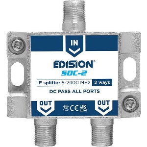 EDISION ΔΙΑΚΛΑΔΩΤΗΣ 2 WAYS F 5-2400MHZ SDC-2