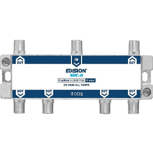EDISION ΔΙΑΚΛΑΔΩΤΗΣ 6 WAYS F 5-2400MHZ SDC-6